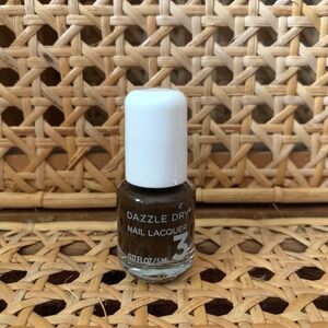 Dazzle Dry Haze Mini Brown Jelly Nail Polish